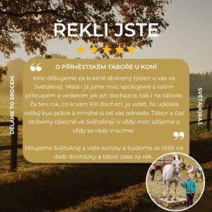 Příměstský tábor s koňmi 1
