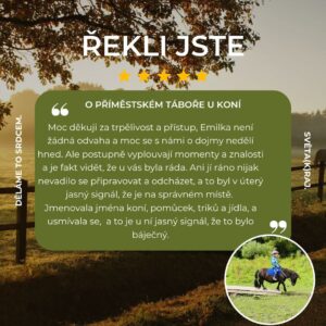 Příměstský tábor s koňmi 2