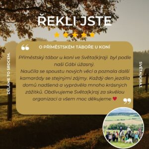 Příměstský tábor s koňmi